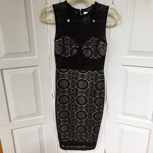Privy Black Lace Dress